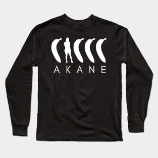 Akane Banana Silhouette Long Sleeve T-Shirt